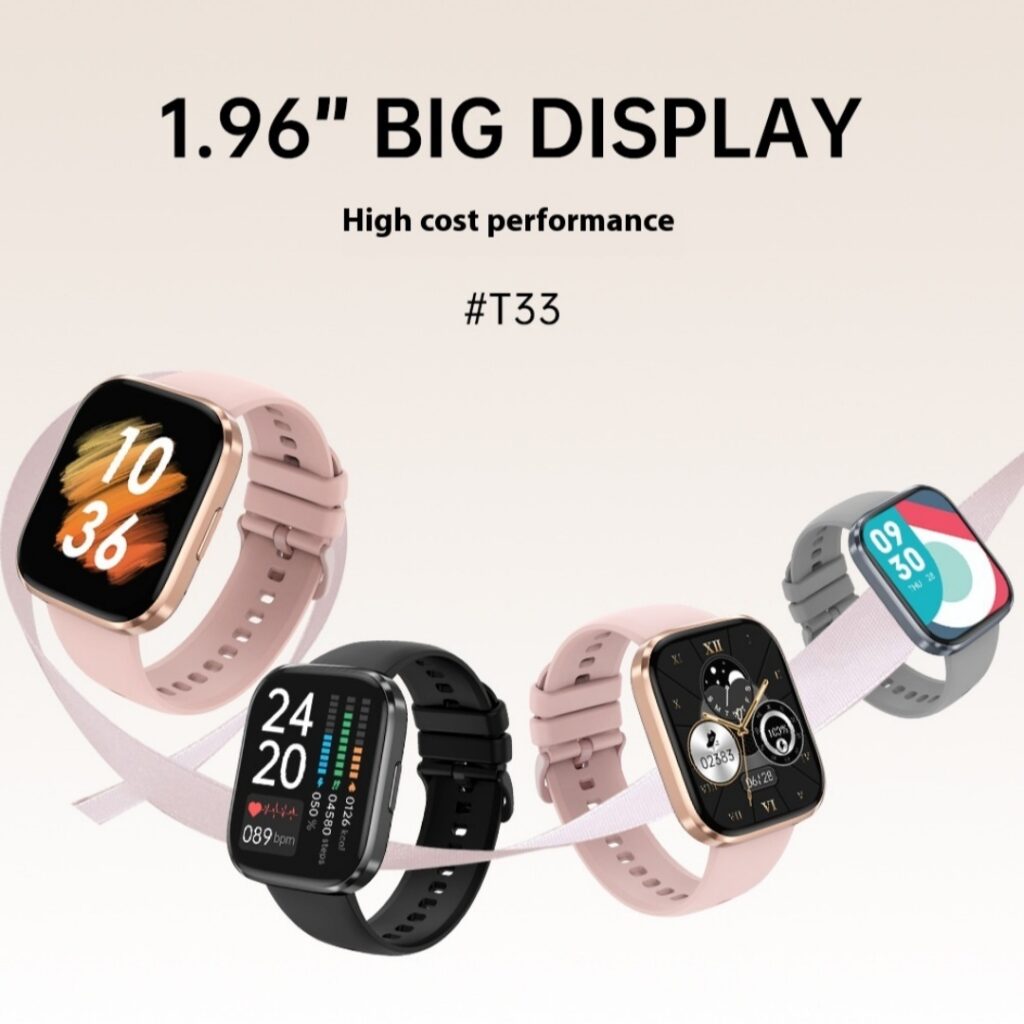 Bluetooth Calling Heart Rate Blood Oxygen Quick Reply Waterproof Sports Watch