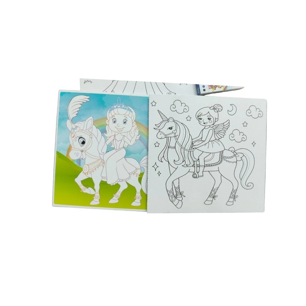 Fun With Coloring Board-Princess | Cardboard | Educational Toys| 3+ Years - Image 3