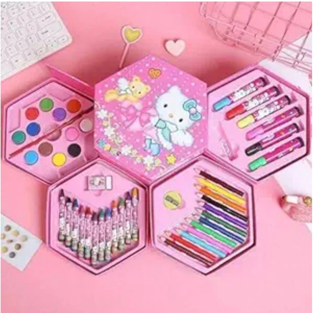 Generic Plastic 46-Piece Art Set For Kids (Multicolor ) - Image 4