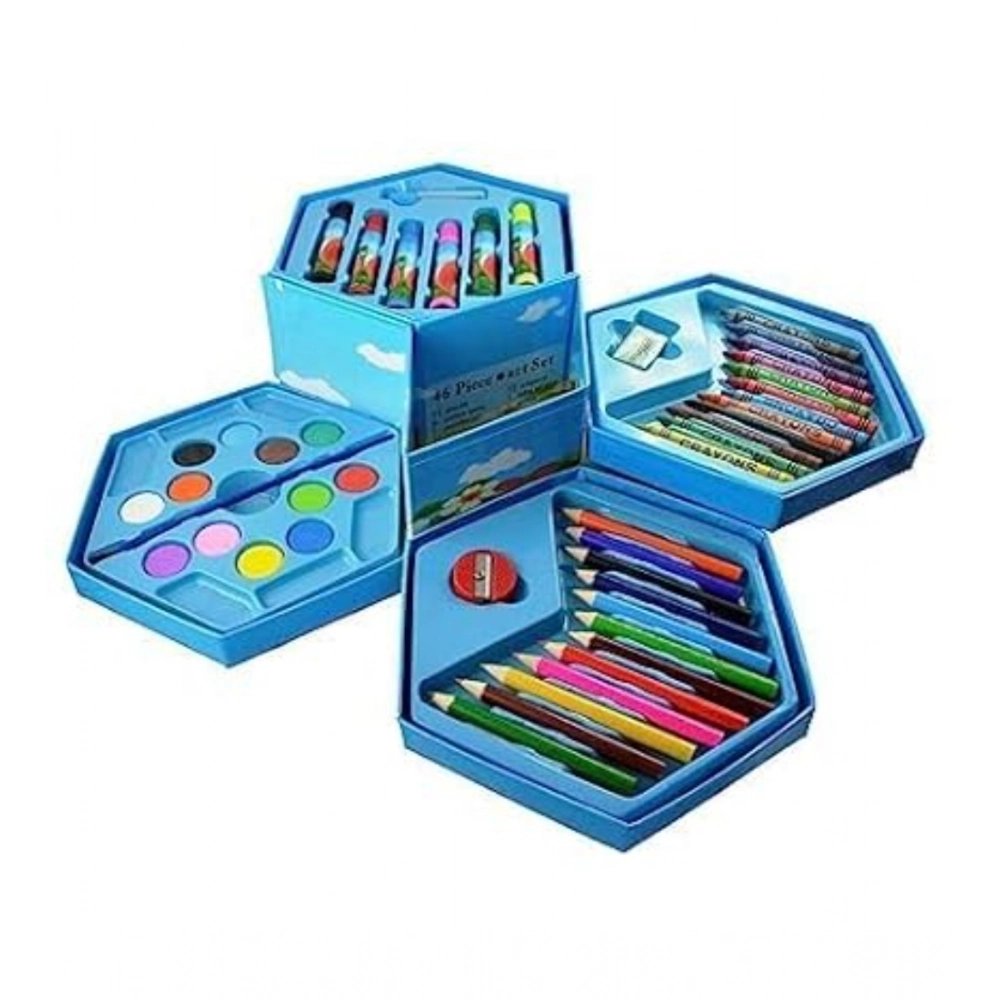 Generic Plastic 46-Piece Art Set For Kids (Multicolor ) - Image 3
