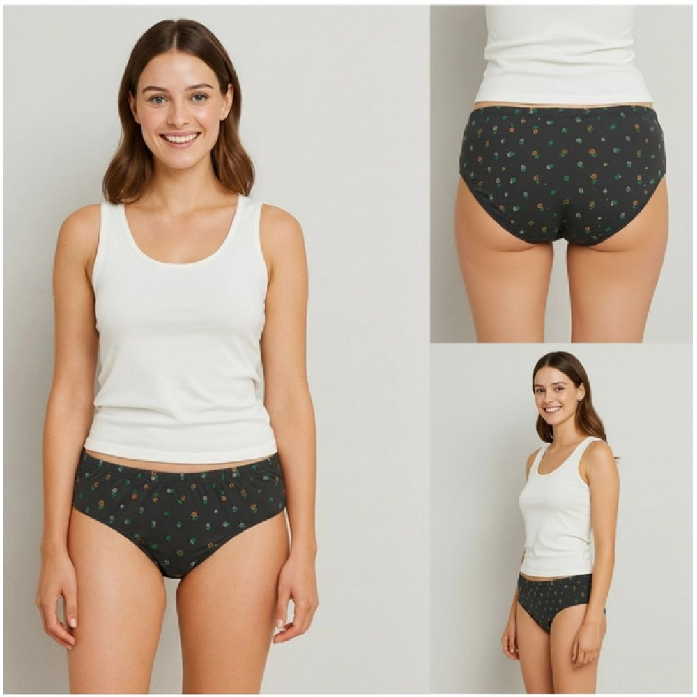 Generic Pack of_3 Women's Cotton Printed Hipster Panty (Multicolor) - Image 4