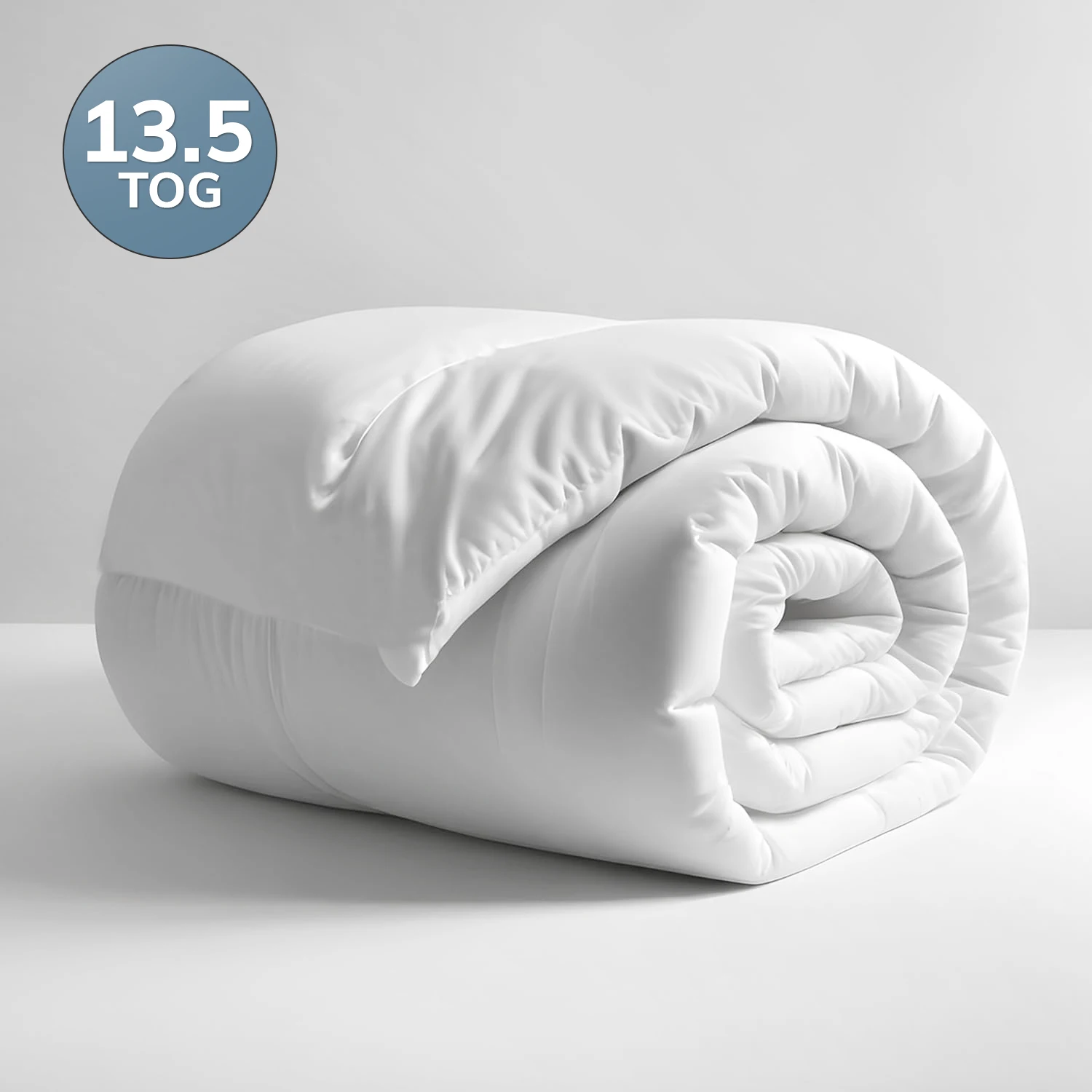 13.5 Tog Duvet All Season - Year Round Comforter Quilt, Perfect Medium Warmth, Anti-Allergic Hollowfibre - Image 2