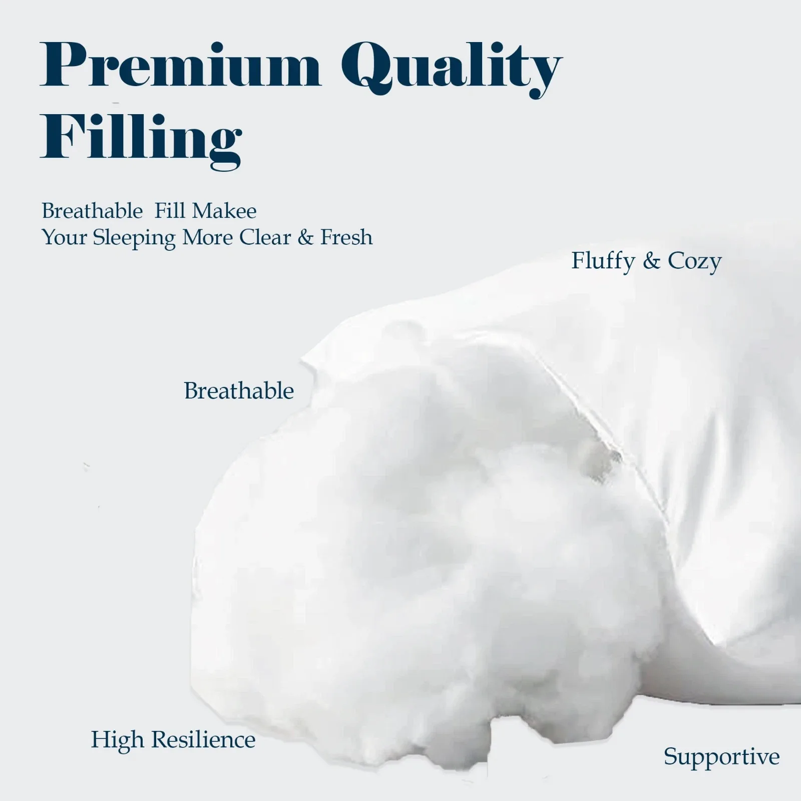 13.5 Tog Duvet All Season - Year Round Comforter Quilt, Perfect Medium Warmth, Anti-Allergic Hollowfibre - Image 6