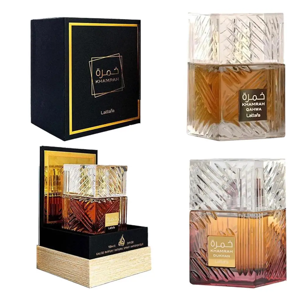 100ml Original Qahwa Khamrah For Men Woody Cologne Light Fragrance Arabian Charm Unisex Men Perfume Couple Date Eau De Toilette