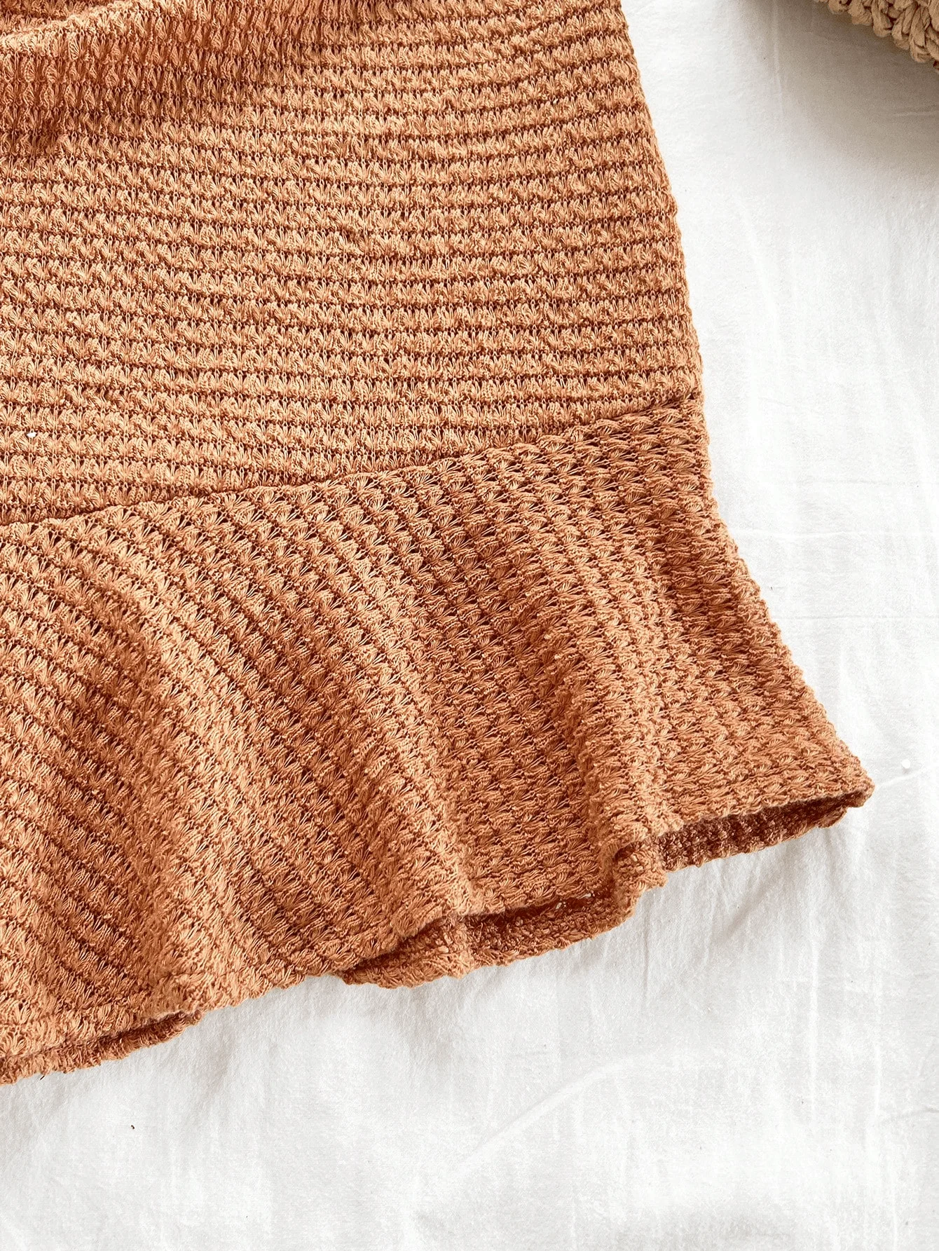 A pure and sexy halter dress that is tight and slimming, with ruffled edges and a hip-hugging short dress for women - Image 6