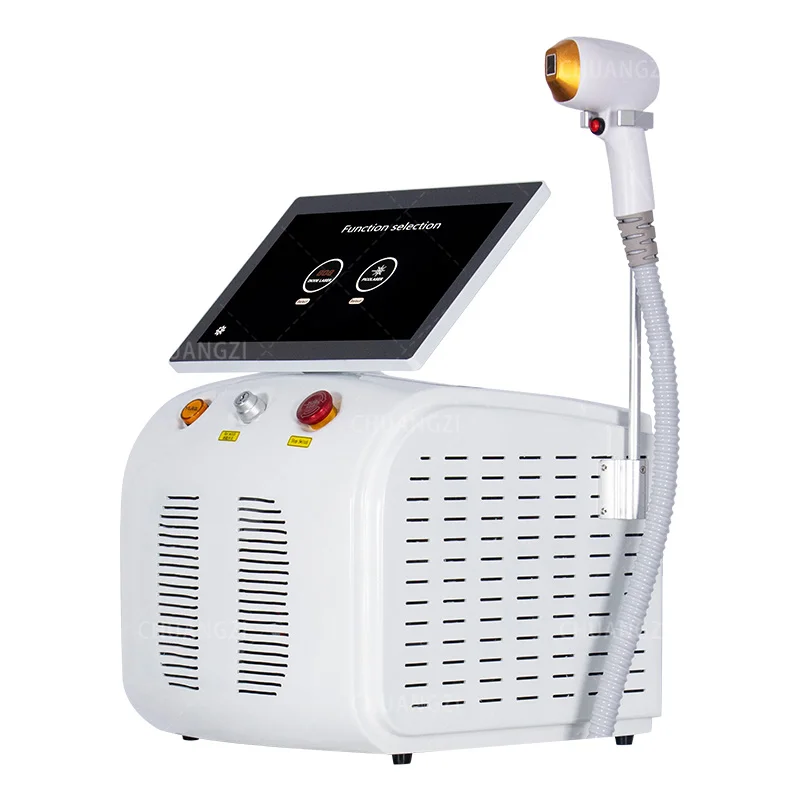 Diode Picolaser 808 Diode Laser Hair Depilation Nd Yag Picosecond Laser Tattoo Remo Machine 2 In 1 Diode And Picosecond Laser. - Image 4