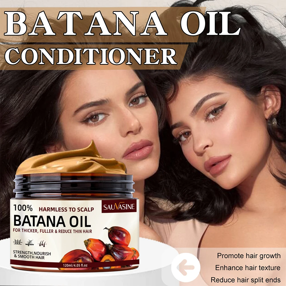 Batana Oil Conditioner 120ml Moisturising and Hydrating Hair Mask Improve dry, frizzy, soft and fluffy Hair Care Products