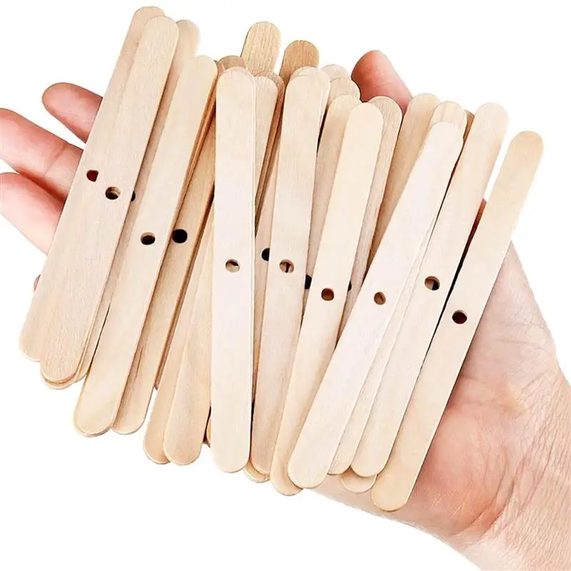 5-30pcs Wooden Wax Core Holder Soy Wax for Candles Aromatherapy Candle Making Tool Candle Making Supplies Wick Centering Device