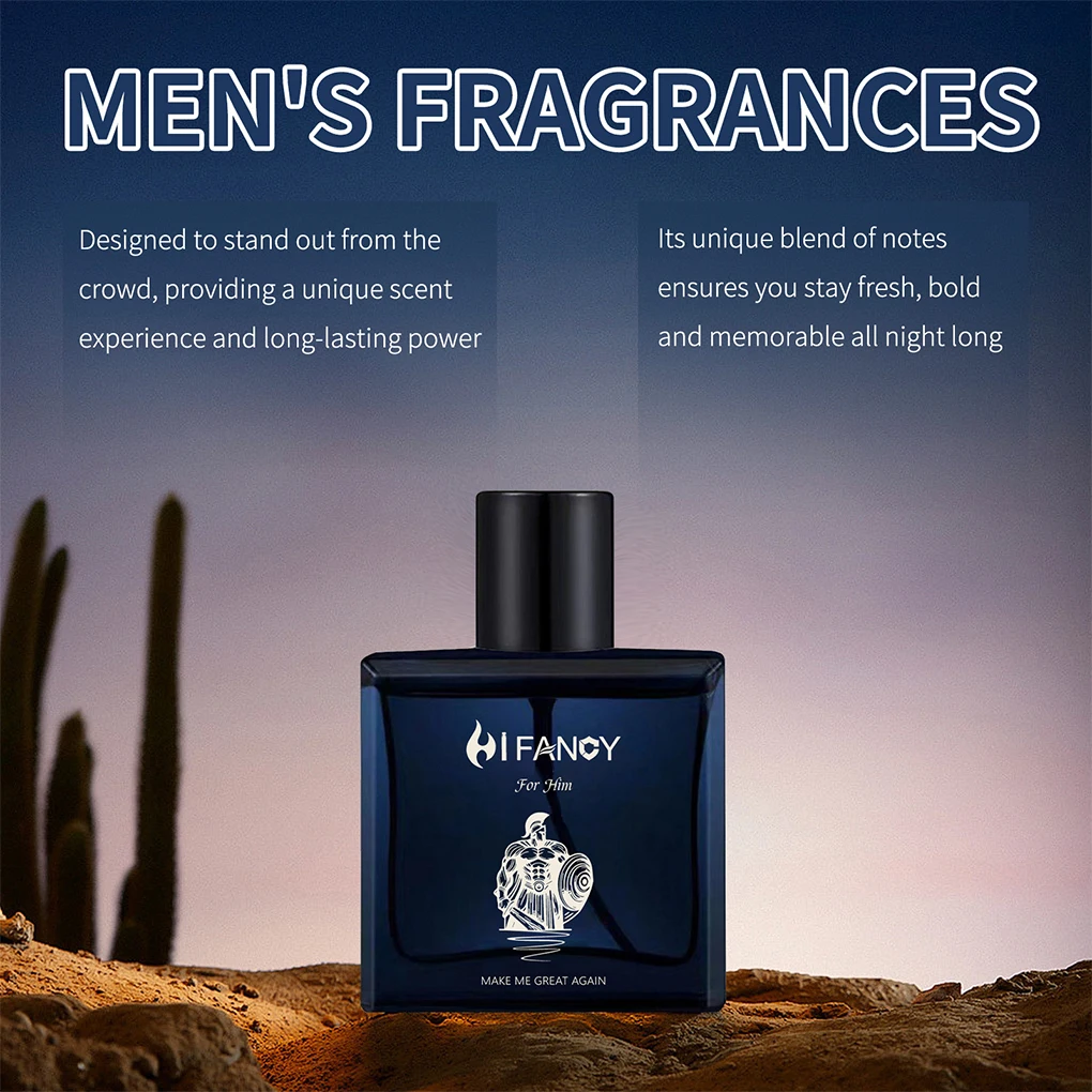 Cupid Unisex Perfume High-end Cologne Long-lasting Fresh Eau De Toilette Couples Dating Entice Pheromone Fragrance 50ml - Image 3