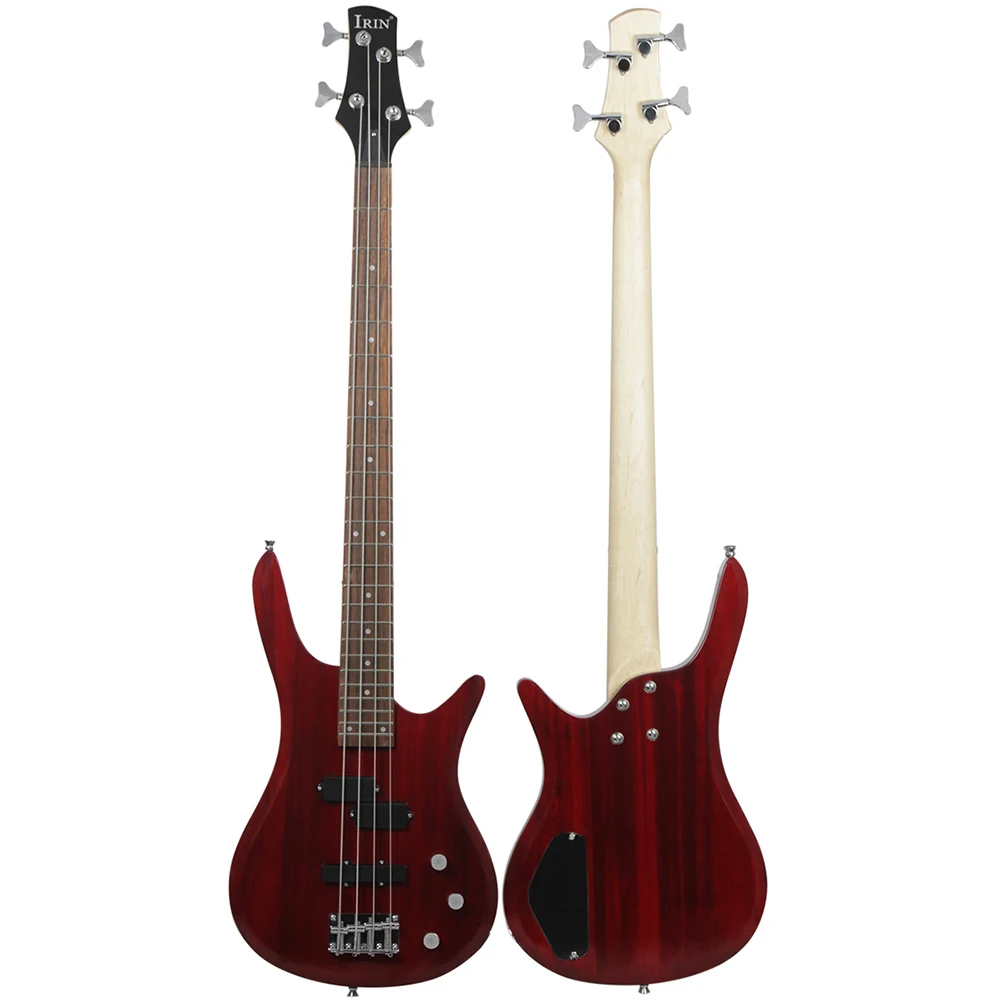 Professional 4 Strings/5 Strings Bass Guitar Maple Body Electric Bass Guitar Stringed Musical Instrument With Connection Cable - Image 3