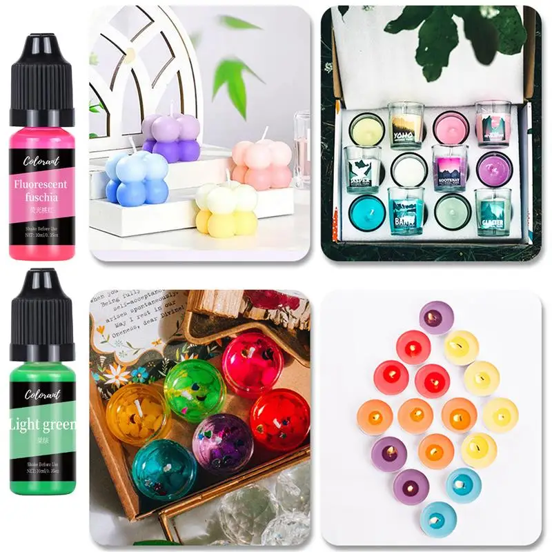 30 Colors Candle Dyes Pigment Aromatherapy Liquid Colorant Pigment DIY Candle Mold Soap Coloring Handmade Crafts Resin Pigment - Image 3
