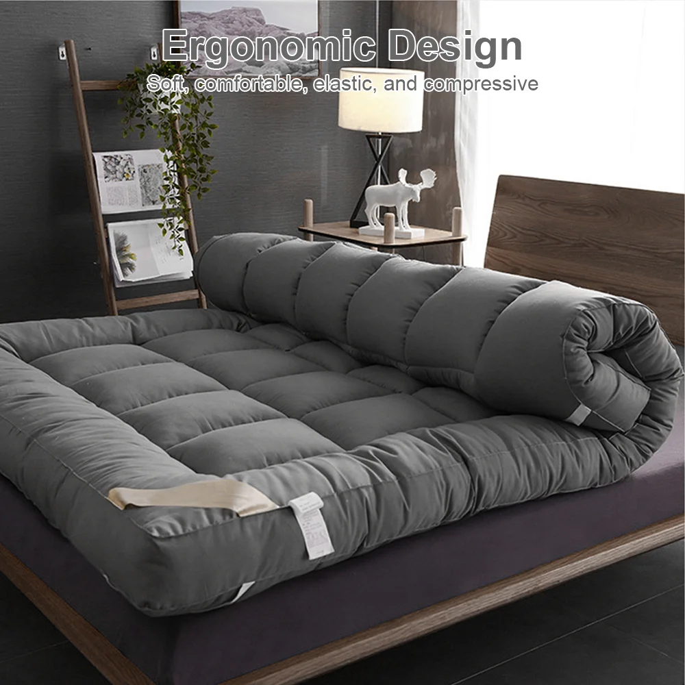Super-Soft Deep 10cm Hotel-Quality Mattress Topper (Single/Double/King) - UK Made