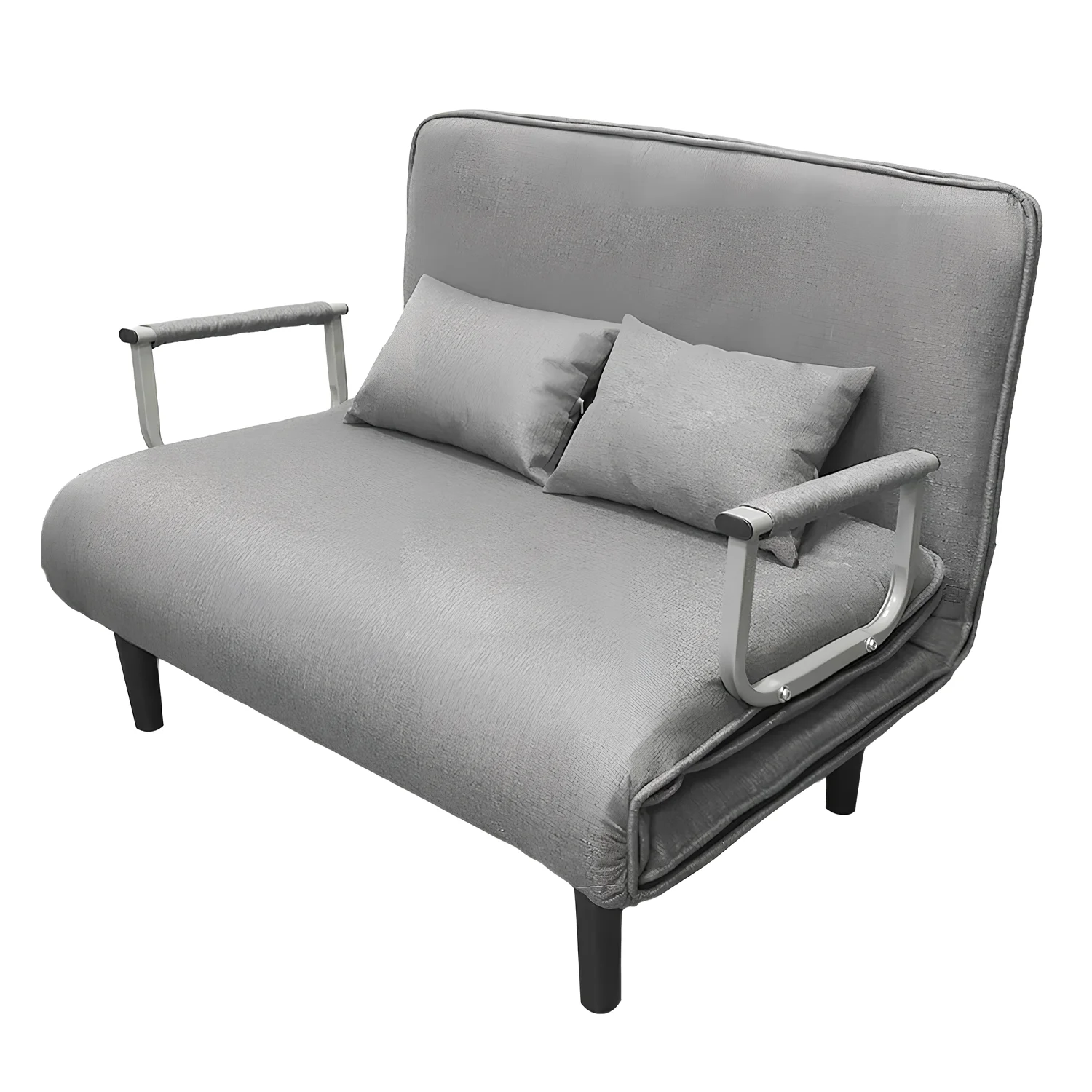 Updated Double Folding 2 Position Convertible Sleeper Armchair Chair Sofa Bed UK Upholstered Couch Sofabed Settee Recliner Beds - Image 6