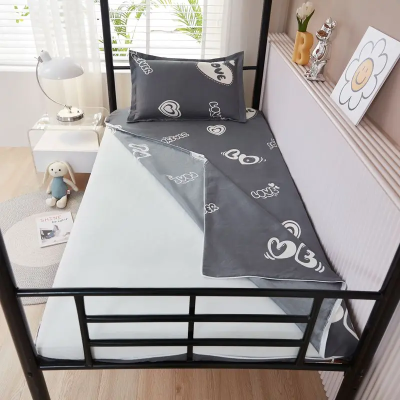 WOSTAR 360° fully enclosed two-way with zipper mattress protector cover 2 people bedroom single double bed sheet protection pad - Image 4