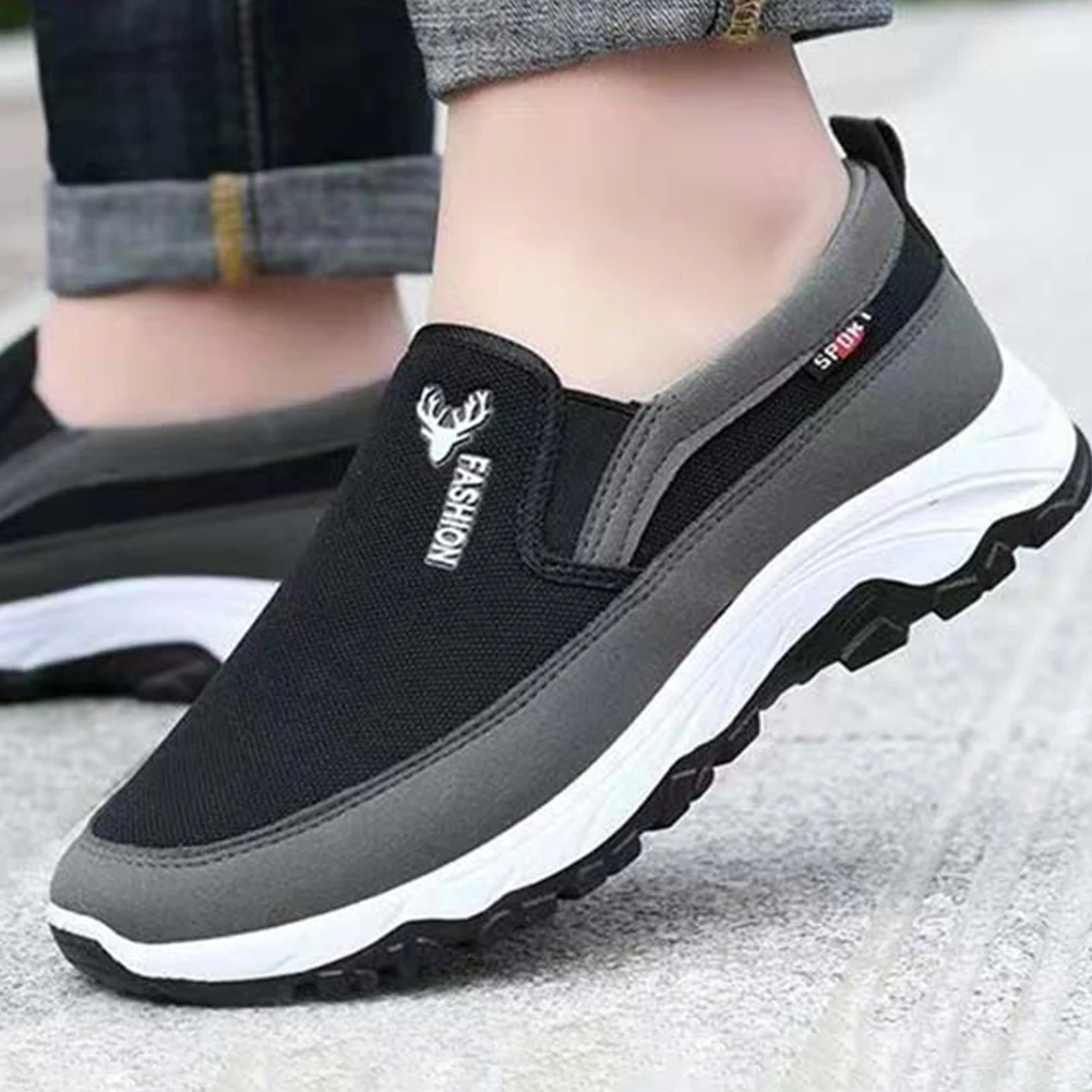 Men Penny Boat Shoes Sports Shoes Breathable Orthopedic Travel Plimsolls Flat Comfortable for Outdoor Activity Hiking Walking - Image 6