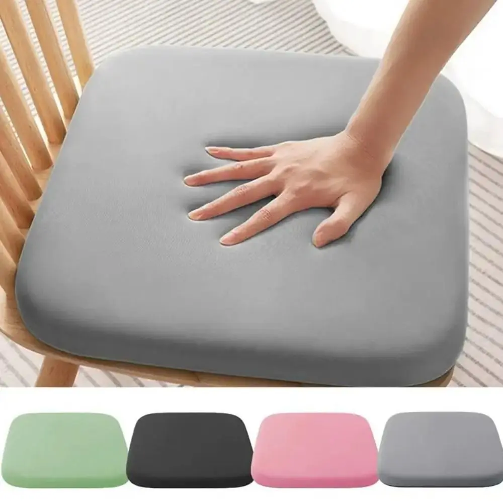 4cm Thick Seat Cushion Memory Foam Breathable Office Chair Pad Ultra Soft Rebound Waist Cushion