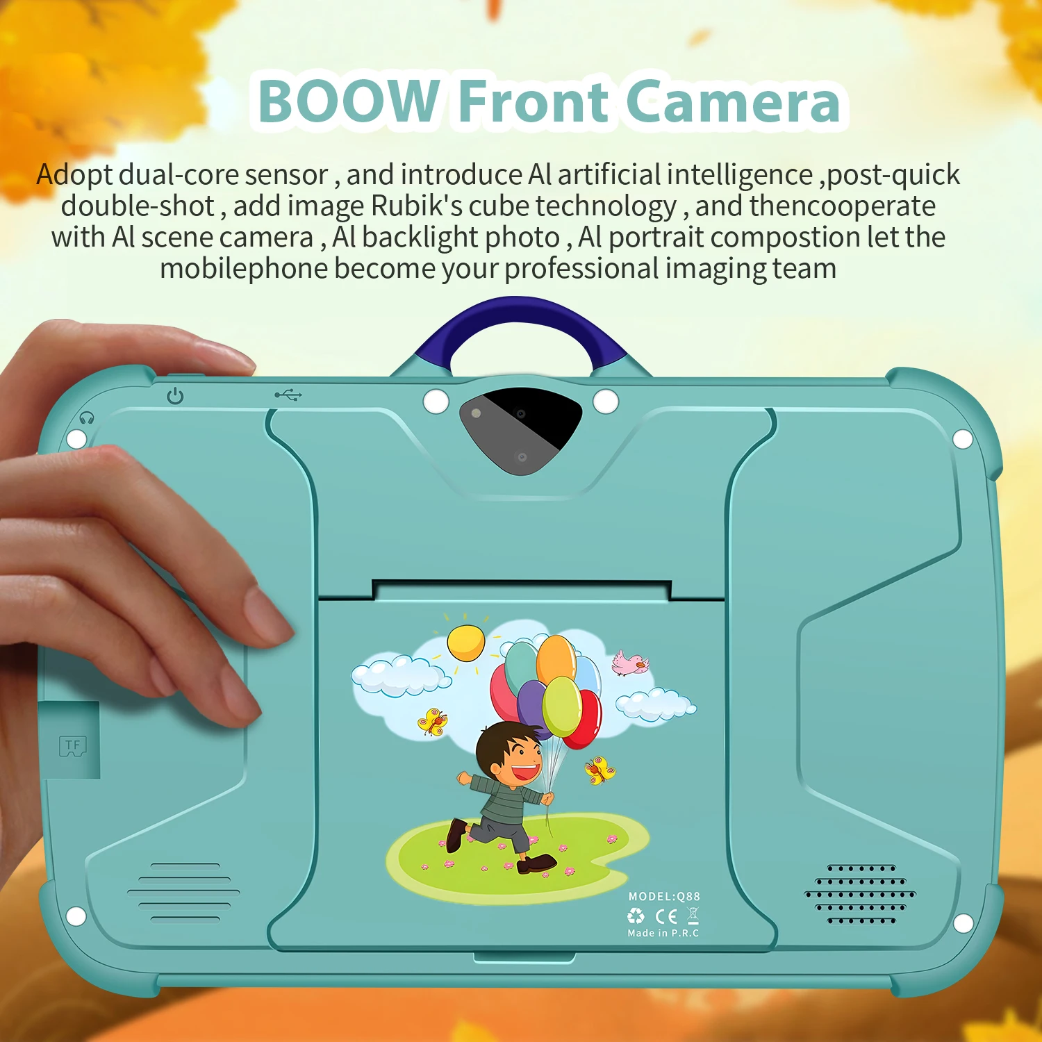 7 Inch Kids Tablet PC with Android 13 Quad Core 4GB RAM 64GB ROM Educational Learning Children's Favorite Cheap Simple Design - Image 5