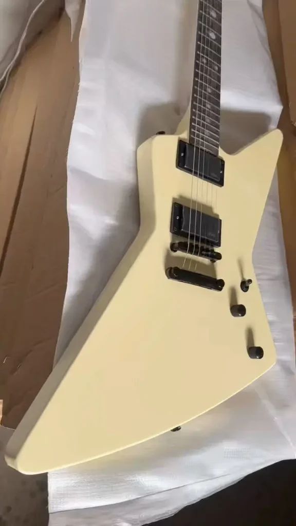 Black 6 Strings Custom ESP Explorer -250 II Electric Guitar James Hetfield Explorer