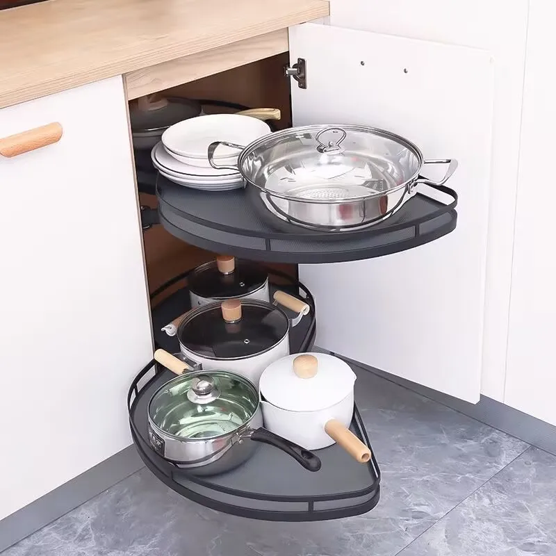 Steel Kitchen Cabinet Storage Home Spices Organizer Stackable Closet Drawer Furniture Household Hanging Cabinet Accessories