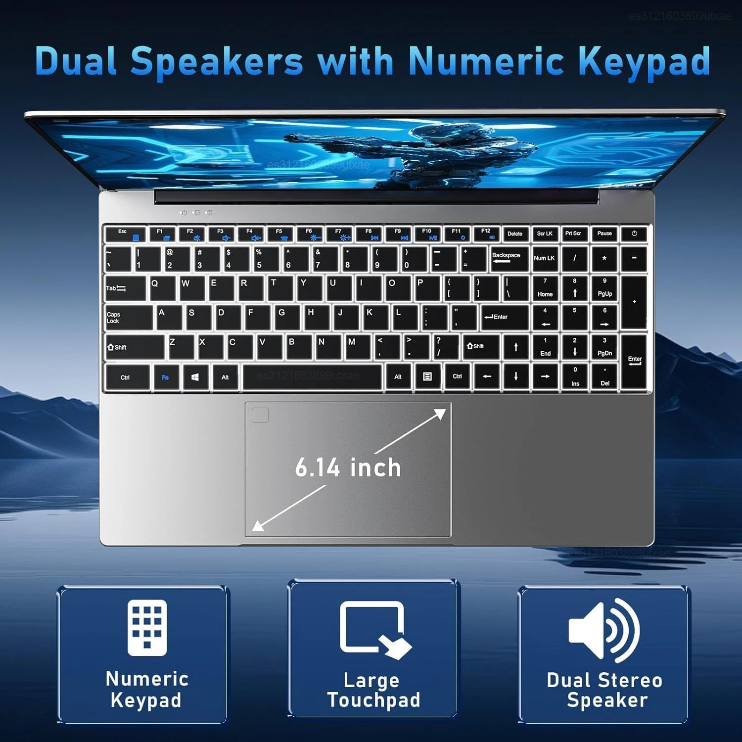 HOT 15.6" Laptop Intel Core i9 9900 32GB 2TB 1920*1080 HD Windows 11 Gaming Computer PC Gamer office Ultra Slim Notebook - Image 5