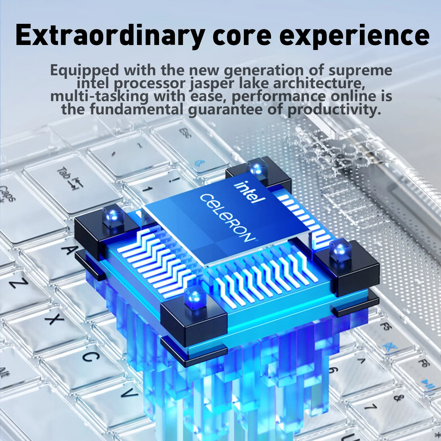 LENO 14.1"Laptop Windows 11 16GB RAM 2TB SSD Intel N3700 Ultra Slim Notebook Gamer 1920*1080 Display Office Study Computer PC - Image 3