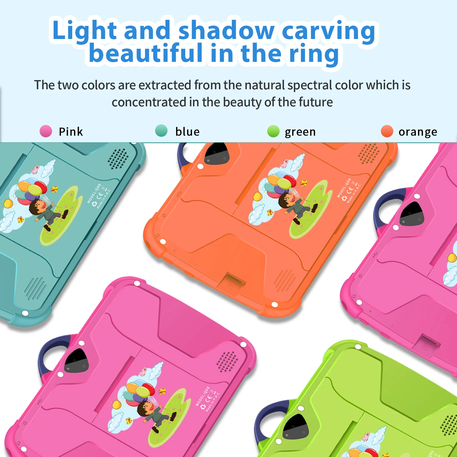 7 Inch Kids Tablet PC with Android 13 Quad Core 4GB RAM 64GB ROM Educational Learning Children's Favorite Cheap Simple Design - Image 6