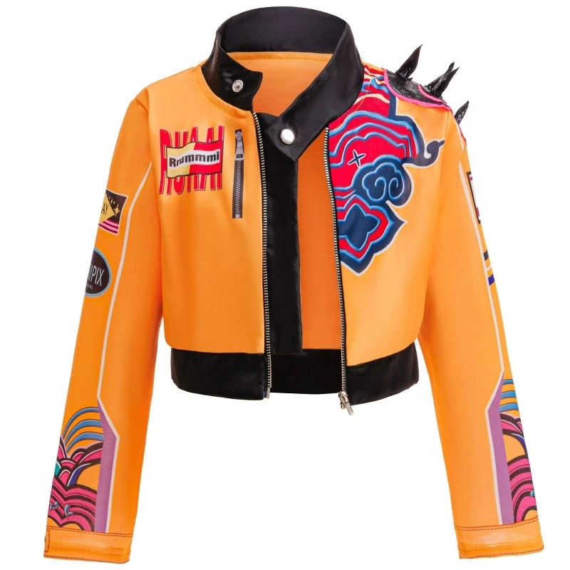 K-POP Rumi Cosplay Girls Clothing Sets Mira 3Pcs Girls Suits Halloween Zoey Birthday Party Costume 4-12 Years New Kids Clothes - Image 4