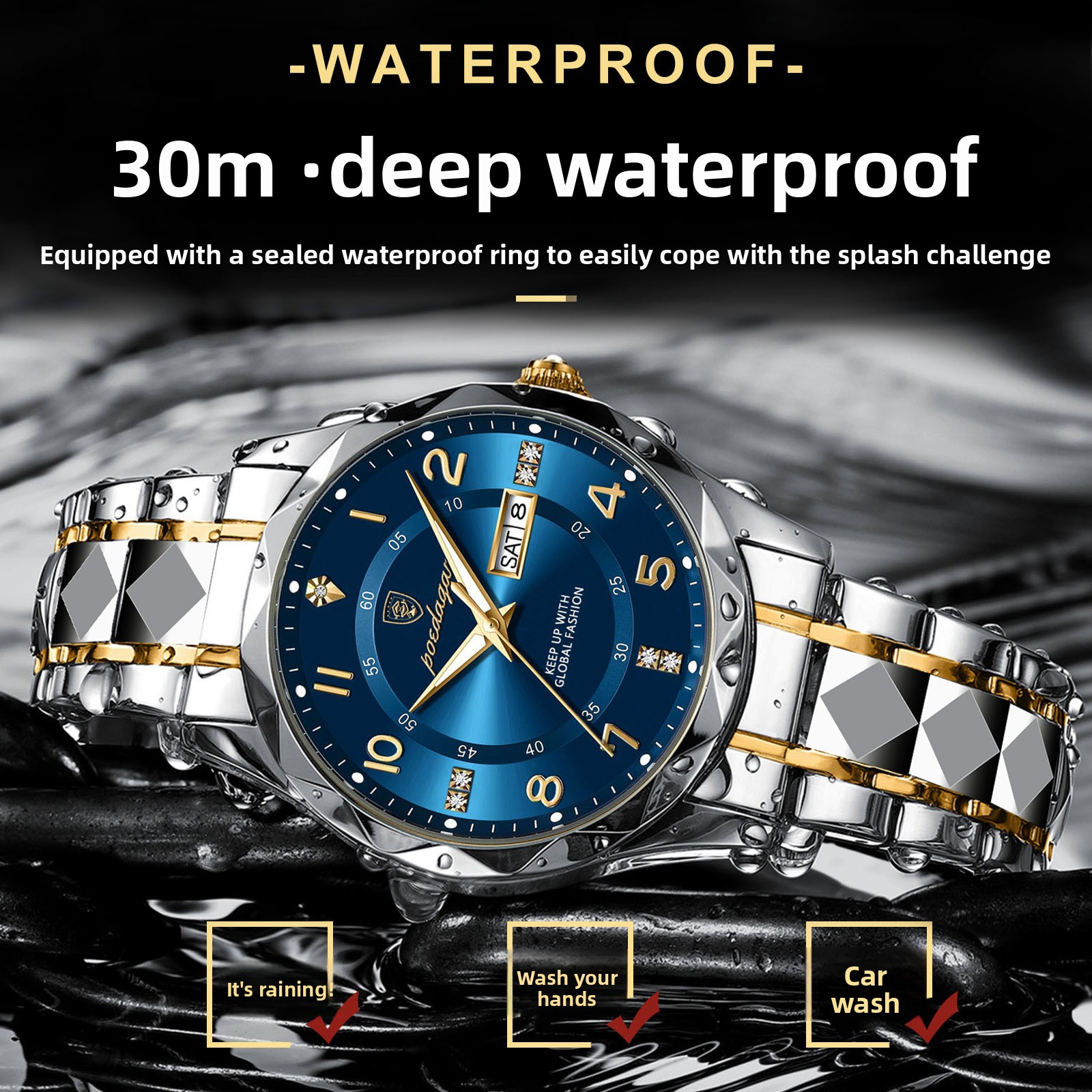 Waterproof Luminous Watch - Image 3